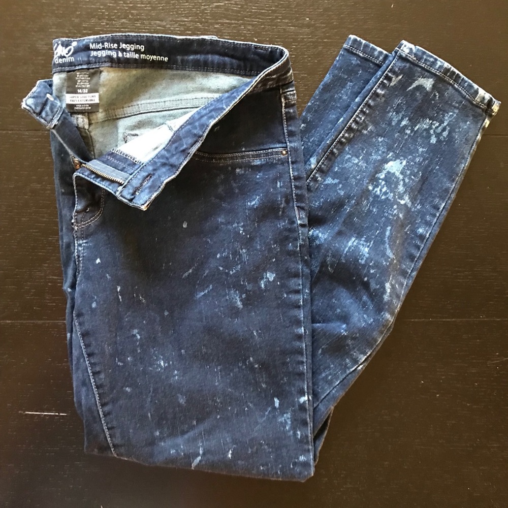 Mossimo mid rise jegging size 14/32